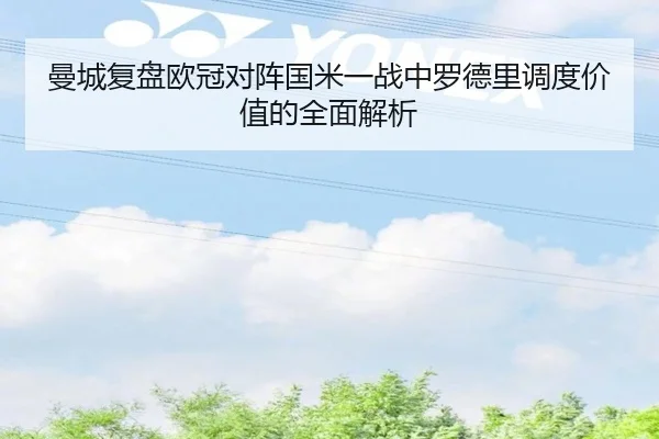 曼城复盘欧冠对阵国米一战中罗德里调度价值的全面解析